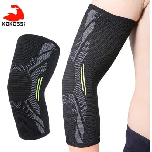 KoKossi 1Pcs Elbow Support Compression Sleeve Pad Elbow Brace Elbow Protector Basketball Volleyball Finess Sport Protective Gear