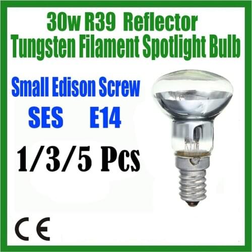 1 pcs Replacement Lava Lamp E14 R39 30W Spotlight Screw in Light Bulb 30W Light Holder R39 Reflector Spot Light Bulb Lava Lamp