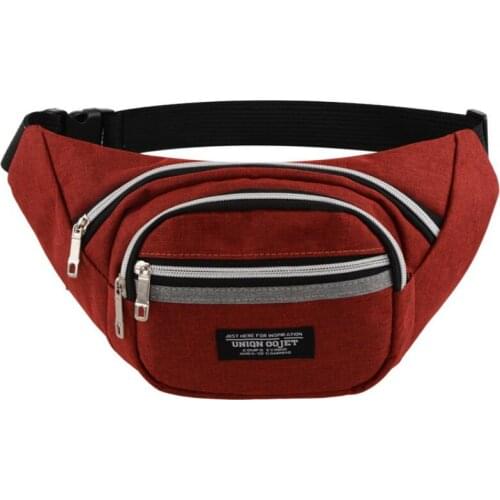 2021 Men Waist Bag Simple Leisure Fashion Waist Packs Ladies Waist Bags Designer Mobile Phone Pouch