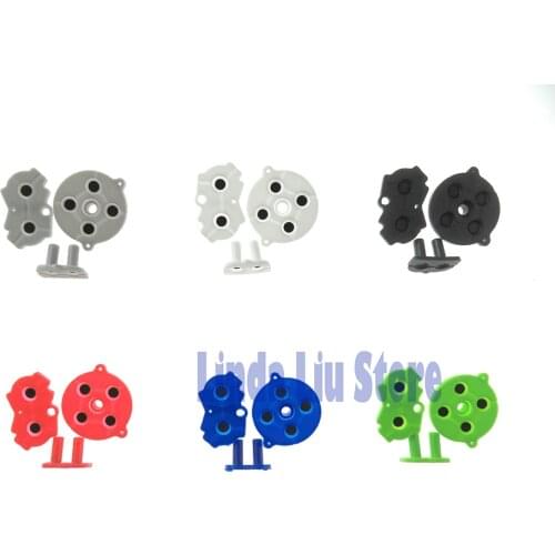 30sets silicone Conductive Rubber Silicone Pads for GBA for Gameboy advance
