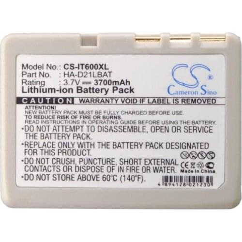 Cameron Sino 3700mAh battery for CASIO HA-020LBAT HA-D20BAT HA-D21LBAT IT-300 IT-600 HA-D21LBAT BarCode, Scanner Battery