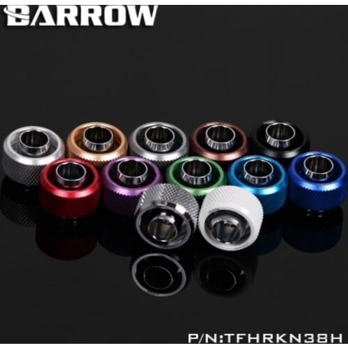 Barrow TFHRKN38H, 3/8 "ID * 5/8" OD 10x16mm Soft Hose Fittings, G1 / 4 "Fittings For Soft Pipes