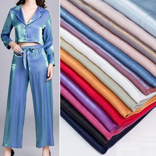 Glossy magic Fabric Shiny Party Dress Material DIY Sewing Craft Cosplay Textile Fabric 1 Yard