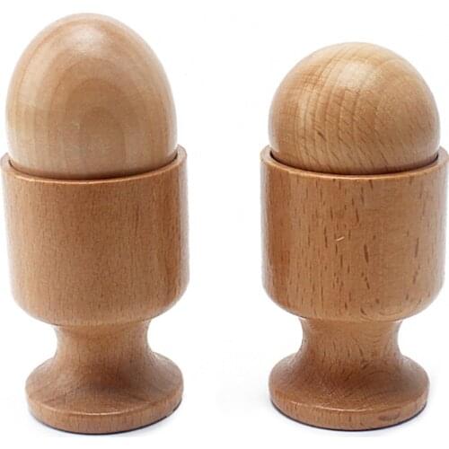 Baby Toy Montessori Materials Object Fitting Exercise Ball Egg And Cup Early Education Preschool Toys Basic Life Skills Practice