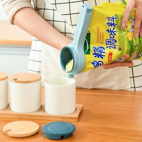 Food Preservation Sealing Clip Plastic Bag Clip Sealer Kitchen Accessories Gadgets Home Supplies Snack Moisture-Proof Clips