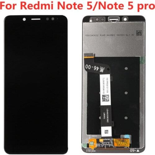 For Xiaomi Redmi Note 5 Lcd Screen Tested Lcd Display+Touch Screen For Xiaomi Redmi Note 5 Pro Global 5.99
