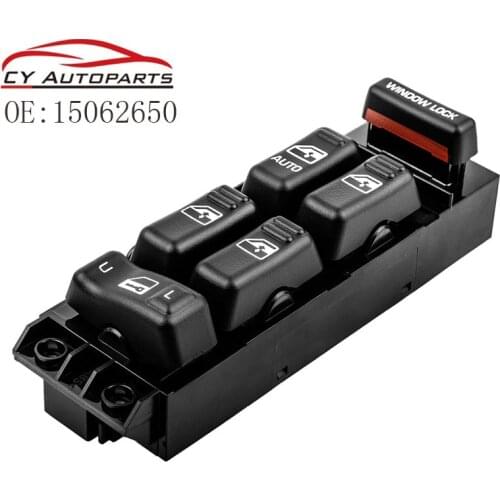 YAOPEI Electric Power Window Master Switch For Chevrolet Tahoe Yukon Suburban 2000-2002 15062650