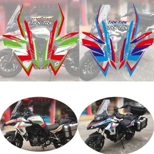 Motorcycle Whole Fairing Stickers Decals Flags Emblems For Benelli TRK502 2017-2018