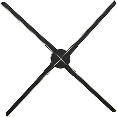 New arrival four blades 720*720 wifi app cloud 3d hologram fan projector fan