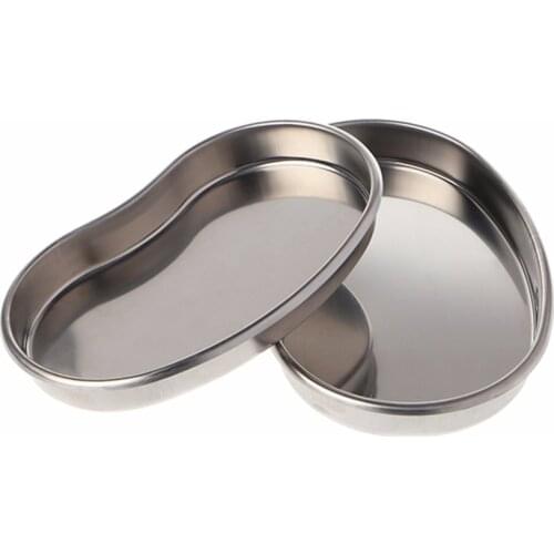 Poseida New Stainless Steel Medical Bending Tray Plate Tool For Eyebrow Lip Tattoo 2 Size S/M