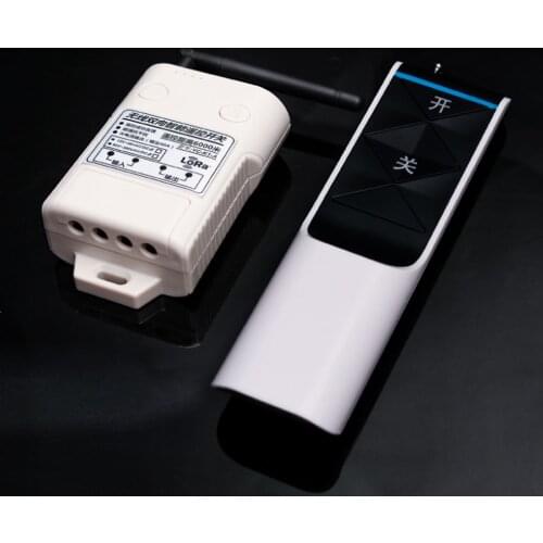 AC 110V 220V 1 CH RF Wireless Remote Control Switch System 40A Relay Receiver With feedback function 3000M Transmitter