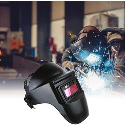 New Upgrade Solar Power Supply Auto Darkening Not Glare Eyes Welding Helmet Mask Adjustable Shade Welder Cap Welding Equipment