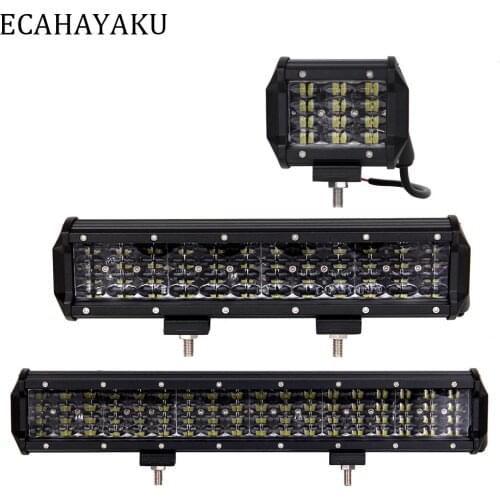 1pcs 4inch 7inch LED Bar Combo LED Light Bar LED Work Light for Off-road Cars 4WD Truck Trailer 4x4 SUV ATV Tractor Boat 12V 24V