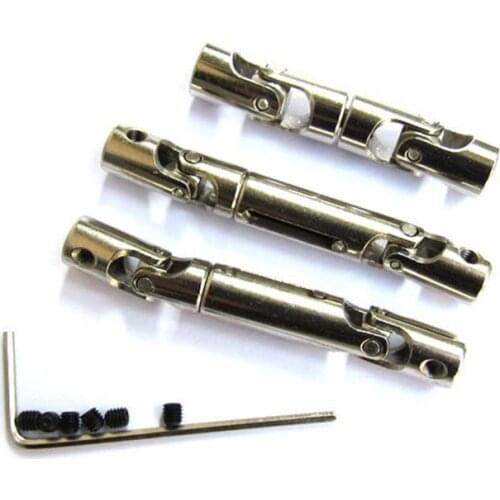 For WPL B1 B-1 B14 B-14 B16 B-16 B24 B-24 C14 C-14 B36 MN Model D90 RC 6WDCar All Metal Drive Shaft Universal Joint RC Car Parts