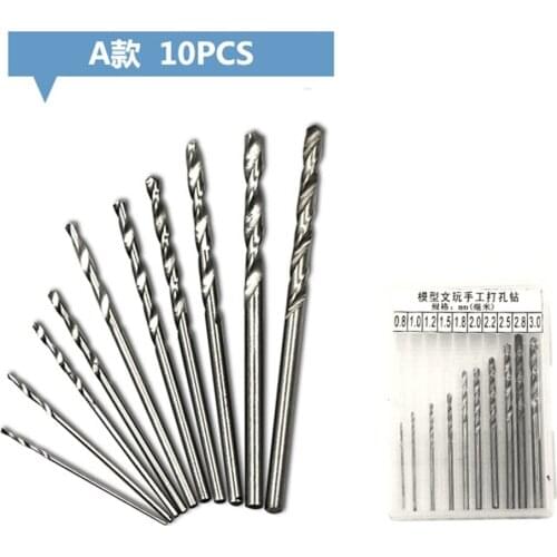 10/25/50pcs multi-function Steel Cobalt Mini Drill Bit Set Spiral Screw Metric Composite Tap Drill Bit Tap Twist drill bit set
