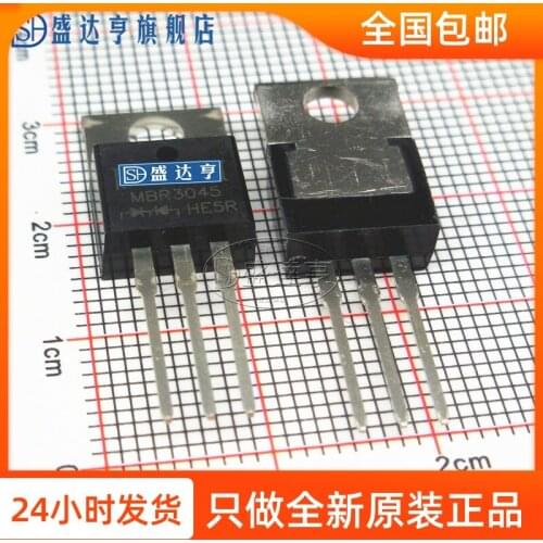 10Pcs/Lot MBR3045CT MBR3045 30A 45V TO220 DIP Schottky Barrier Diode