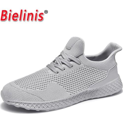 2021 New Mens Sneakers Shoes Light Casual, Breathable and Comfortable Mesh Large Size Walking Sports