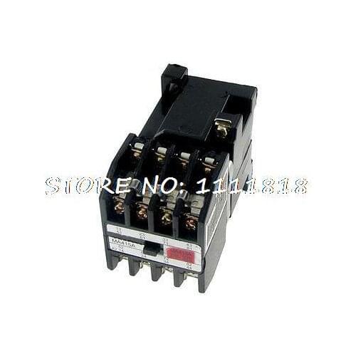 AC 220V Coil 6A/110V 5A/220V Contactor Auxiliary Relay 4Pole