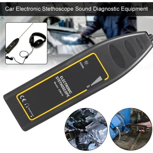 Car Electronic Stethoscope Sound Diagnostic Equipment Engine Repair Tool Abnormal Sound Detector Car Noise Finder