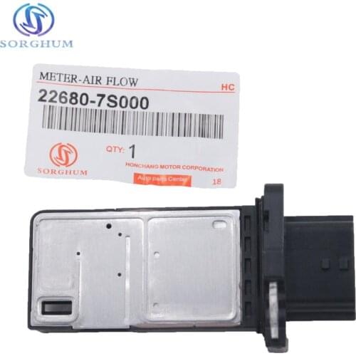 Mass Air Flow Sensor 22680-7S000 For Nissan Infiniti 22680-7S00A 22680-AW400 AFH70M-38
