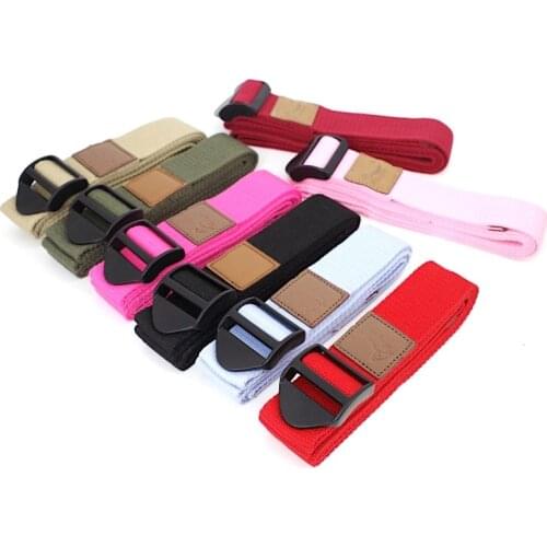 Plastic buckle 180cm High Quality Figure Waist Leg Fitness Exercise Gym Yoga Stretch Strap Belt