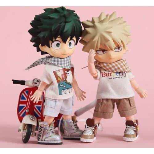 New OB BJD Candy Color Short Pant /Cute Scarf Doll Clothes for ob11,obitsu11,molly,1/12 bjd Doll Accessories Clothing