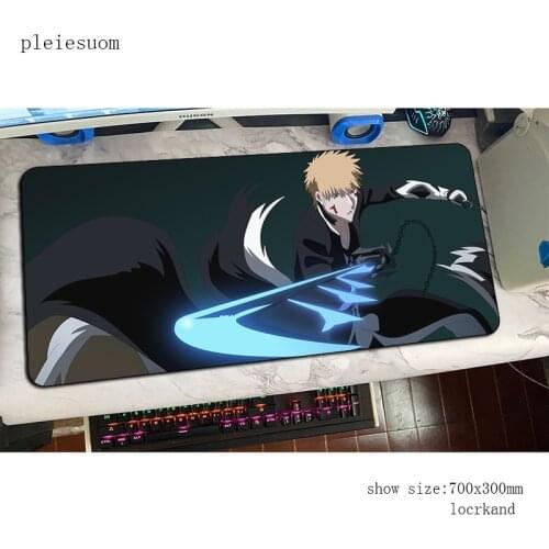 Ichigo Kurosaki mouse pad gamer 800x300x3mm Boy Gift notbook mouse mat gaming mousepad Personality pad mouse desk padmouse mats