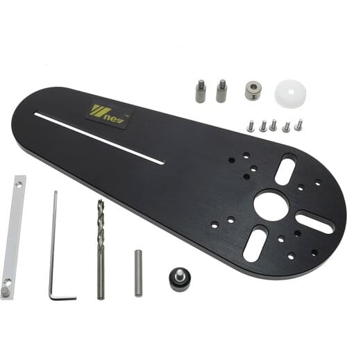Circle Cutting Jig for Bosch Makita Electric Hand Trimmer Wood Router Milling Circle Trimming Machine Milling Groove Accessories