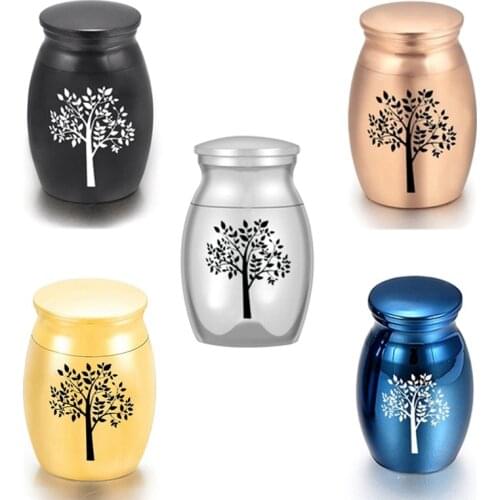 Tree of Life Small Keepsake Urns for Human Ashes Memorial Cremation Urns Pet Ashes Holder Pet Cat Dog Birds Ashes Container