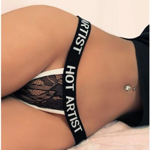 New Fashion Women Sexy Comfort Lace G-String Lingerie Thongs Plain Micro Mini G-String Solid Low Waist Sexy Brief Underwear