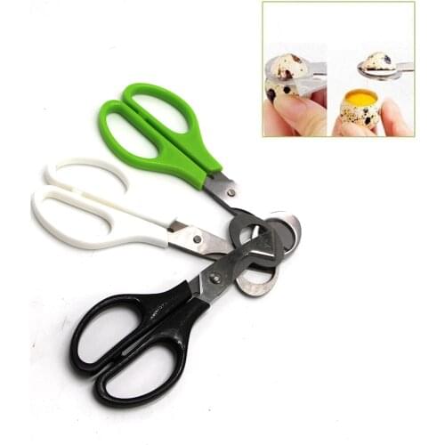 2PCS Birds Eggs Kitchen Tool Quail Pigeon Egg Shells Scissor Cracker Opener Cigar Cutter Stainless Steel Kitchen Housewife