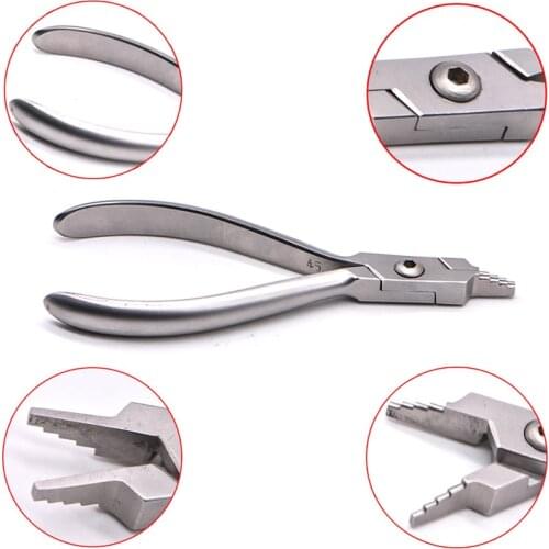 Orthodontic Vertical Bending Pliers Stainless steel Dental Pliers vertical bending clamp Dentist Pliers Dentist Tools