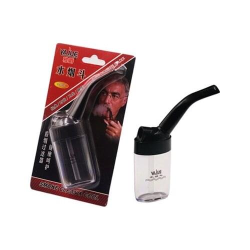 Ashtray Home Water Pipes Cigarette Filter Food Grade Plastic Cigarette Holder Mouthpiece Filtration Cleaning Gifts for Men