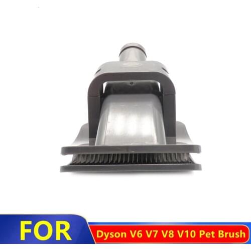 Pet Brush Long Hair Pet Brush FOR Dyson Vacuum Cleaner V6 V7 V8 V10 Dog Hair Cat Hair Brush Head Suction Head Accessories