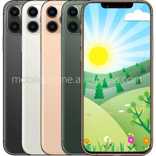 Notch Screen Android Big Screen 6.5" inch Metal Body Smartphone Unlocked Smart Mobile Cell Phone Google Play Store Free Gift