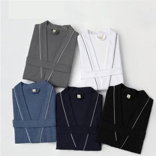 Hotel kimono nightgown four seasons universal bride robe quick-drying bathrobe female soft sweat steamed clothes plus size