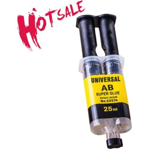 1pcs Epoxy Resin ABC Glue Liquid Super Glue Instant Strong Bond Leather Wood Rubber Metal Glass ABS Adhesive DIY Tools