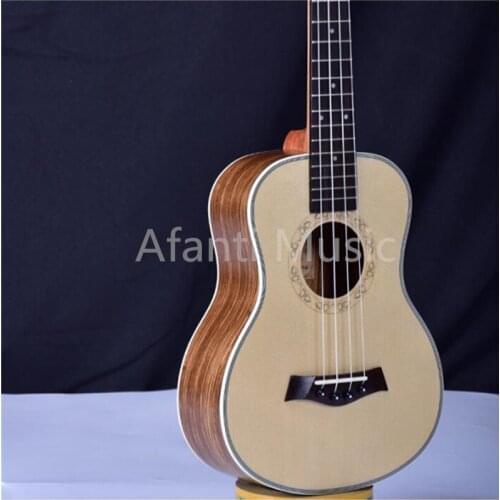 Afanti 21 inch picea asperata top zebrawood back Ukulele