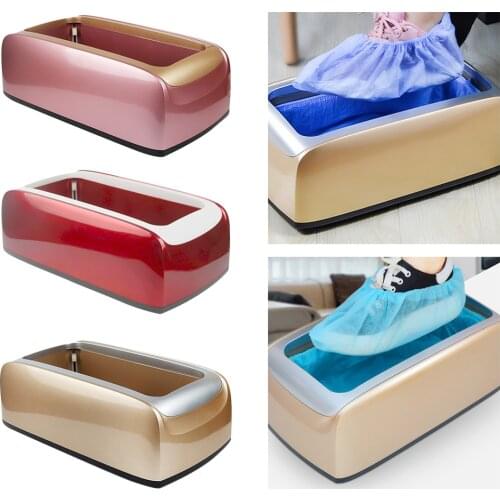 Automatic Shoe Cover Dispenser Machine Golden
