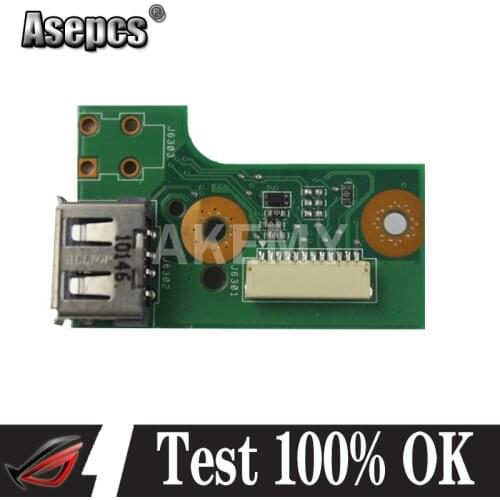 For Asus N61J N61JA N61JQ N61JV N61V N61VG N61VN power Switch button IO USB board