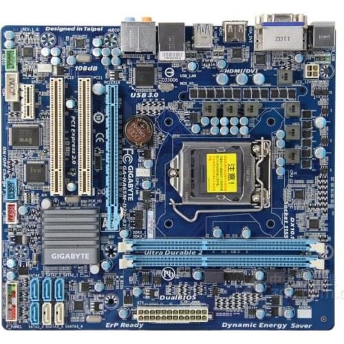 For Gigabyte GA-HA65M-D2H-B3 Original Used Desktop Motherboard HA65M-D2H-B3 H61 Socket LGA 1155 DDR3
