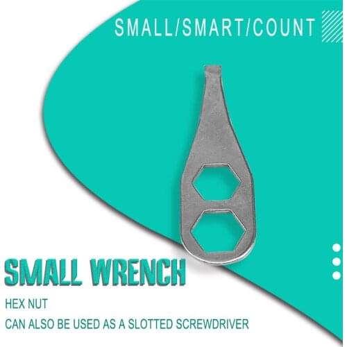 Fishing Reel Wrench, Aluminum Alloy Rocker Screw Hex Nut Wrench Fishing Vessel Repair Tool,Fishing accessories