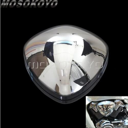 Left Right Intake Air Cleaner Cover Chrome Air Filter Guard for Suzuki boulevard M109 M109R VZR1800