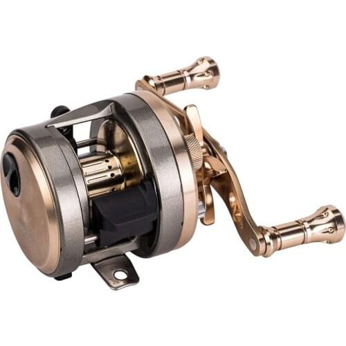 Cast drum reel 9BB+1RB metal wheel left / right magnetic brake lure fishing reel sea fishing wheel 100-300 model