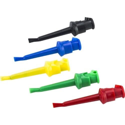Single Test Hook Clip Test Probe For Electronic Testing IC Repair Tool Grabber Crocodile Clip Hook Test Clip