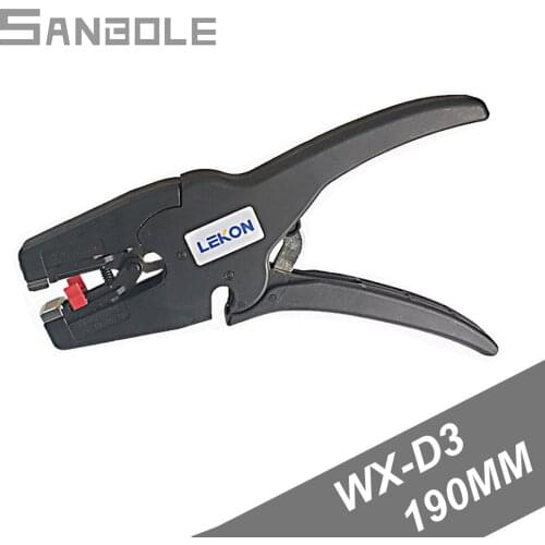 Decrustation Stripper Clamp Line-pressing Pliers WX-D3 Multi-function Self-adjusting Stripping Pliers Duck-billed 190MM