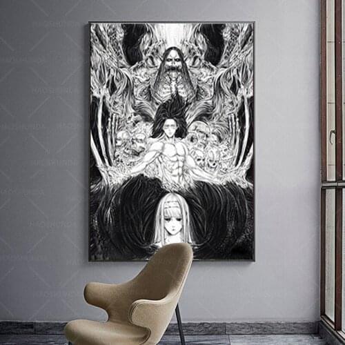 Shingeki No Kyojin Ymir Fritz Decoration Prints Canvas Wall Art Painting Poster Home Decor Bedroom Study Living Room Pictures