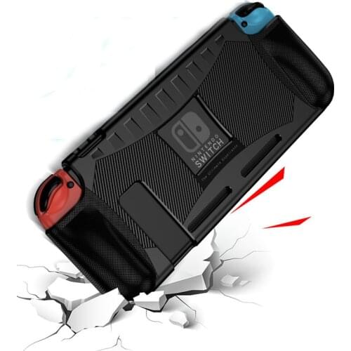 Silicone TPU Case for Nintendo Switch Shock Proof Protection Cover Shell Ergonomic Handle Grip For NS Carcasa Accessories Funda