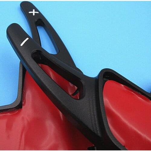 2Pcs High Quality Aluminium Alloy Steering Wheel Paddle Shifter Extension for Mercedes Benz GLC CLA