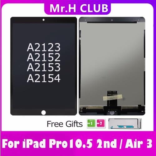 10.5" Assembly For iPad Air 3 2019 A2152 A2123 A2153 A2154 LCD Display Touch Screen Digitizer Replace For iPad Pro 10.5 2nd Gen